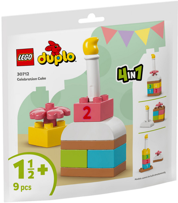 LEGO 30712 得寶系列 慶祝蛋糕, 1套