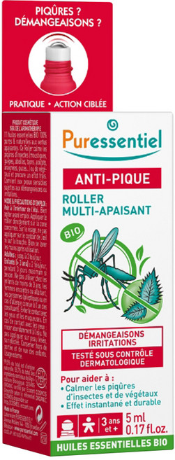 Puressentiel 璞萃 台灣公司貨 E11 蚊蟲舒清 精油滾珠瓶, 1個, 5ml