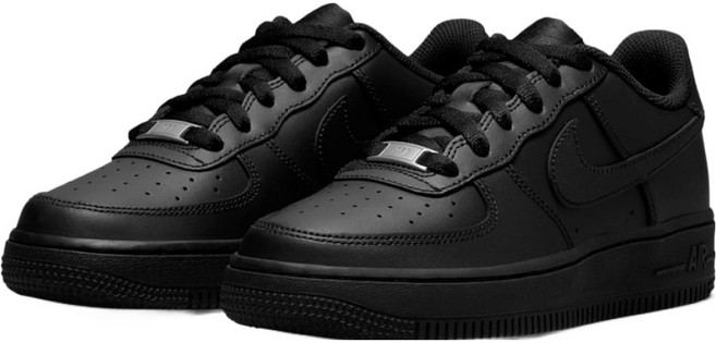 NIKE 耐吉 Air Force 1 LE GS 運動鞋 + 鞋帶套組 DH2920-001