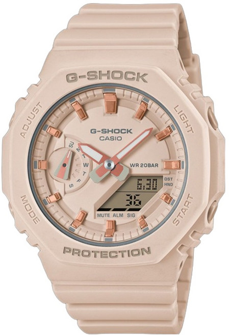 CASIO 卡西歐 G-SHOCK 迷你 G-Shock 混合式手錶 GMA-S2100-4A