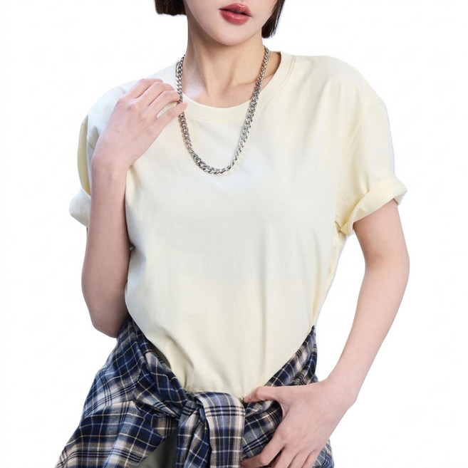 MAJOR MADE 男女通用 二代防潑水機能登峰素T恤, 奶油白