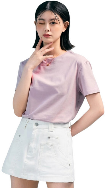 MAJOR MADE 二代防潑水機能登峰素T, 藕紫色