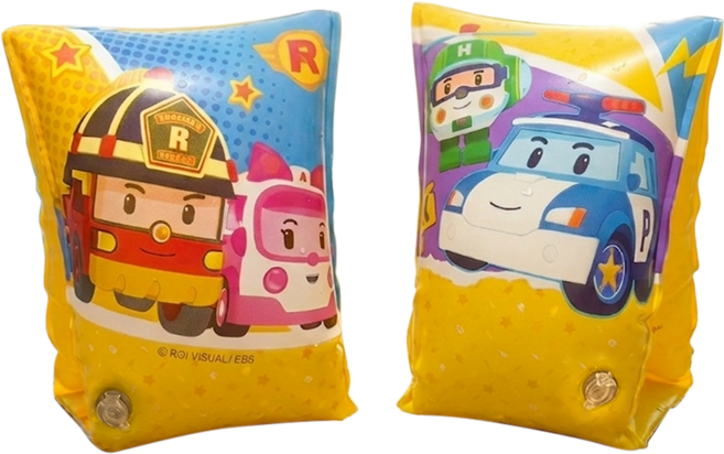 ROBOCAR POLI 波力 手臂圈, 黃色, 1套