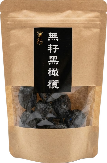 傳記 無籽黑橄欖, 210g, 1個