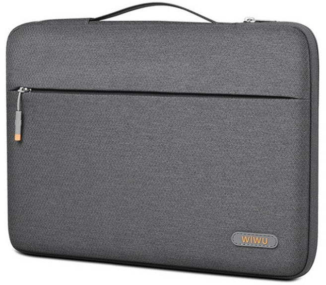 Wiwu 商務休閒防摔防震筆電包 MacBook 16吋適用, 灰色, 1個