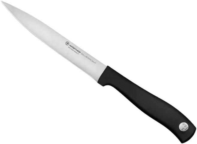 WUSTHOF 三叉 SILVERPOINT 12cm 多用途刀 黑色 1個