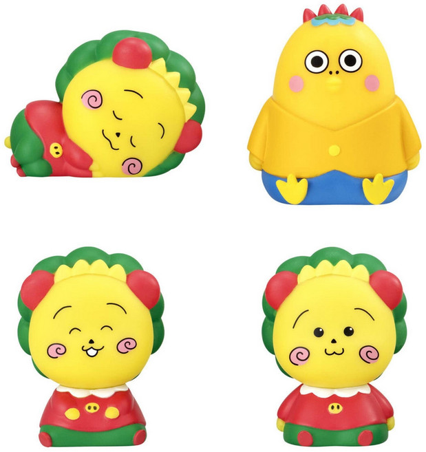 GASHAPON COJI-COJI 可吉可吉 造型燈 日版 4個, 混和顏色