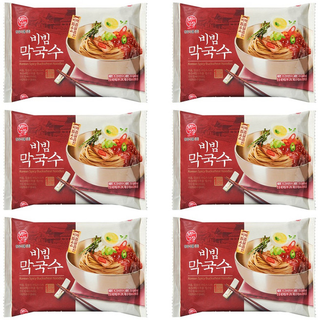 BON GO JANG 乾拌麵 230.8g, 6個