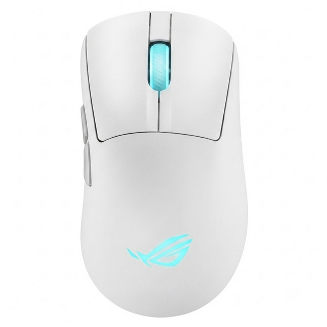 ASUS 華碩 無線電競滑鼠, 月光白, ROG-KERIS-II-ORIGIN-WHT