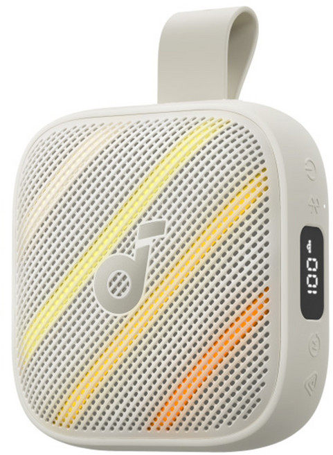 soundcore Boom GO 3i 防水可攜式藍牙喇叭, 沙岩白, D5103