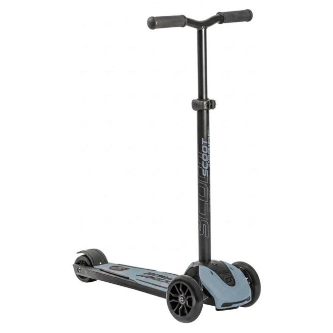 奧地利 SCOOT AND RIDE Kick 5 LED 炫輪滑板車 把手高度 60~90cm 岩石藍 1個