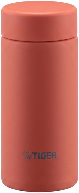 TIGER 虎牌 樂潔上蓋旋蓋式保溫保冷杯 MMP-C020, 朱砂紅 TL, 1個, 200ml