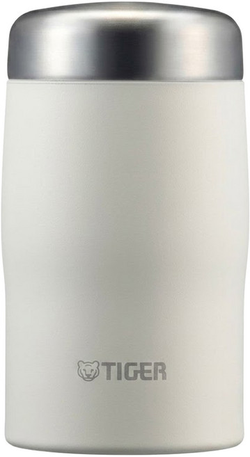 TIGER 虎牌 旋蓋式保溫保冷杯 日本製 MJF-A024, 月白色 WF, 1個, 240ml