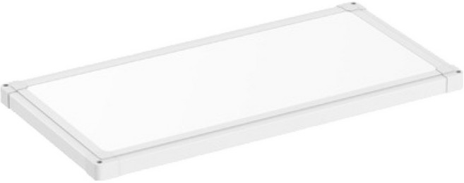 vittz KS LED 直下式平板燈 側光面照明 DC型 25W 640 x 320 x 28 mm, 白色, 晝光色