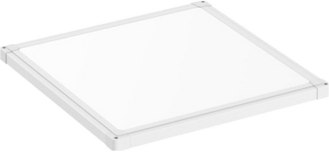 vittz KS LED 直下式平板燈 側光面照明 DC型 40W 520 x 520 x 28 mm, 白色, 晝光色