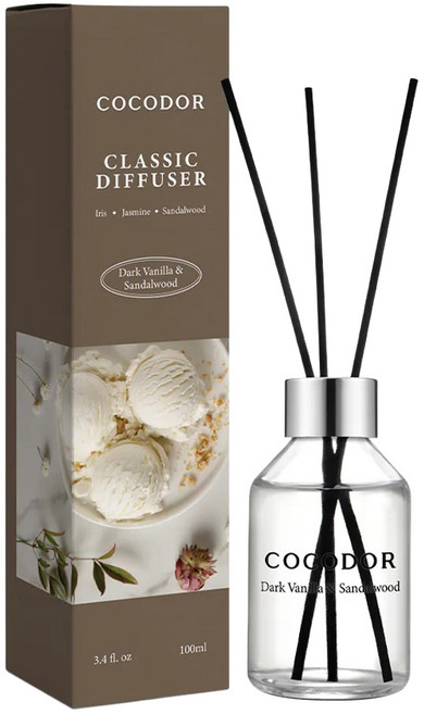 COCODOR 珂珂朵爾 日常系列 擴香瓶, 1件, 100ml, 香草檀香