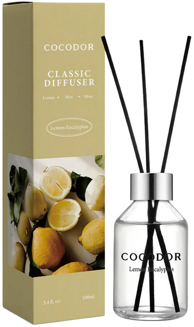 COCODOR 珂珂朵爾 日常系列 擴香瓶, 1件, 100ml, 檸檬尤加利