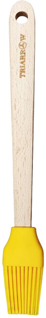 TRIARROW 三箭牌 2012 耐熱矽膠小毛刷, 黃色, 1個