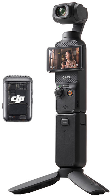 DJI 大疆創新 OSMO POCKET 3 口袋雲台相機 全能套裝, 黑色, 單一商品