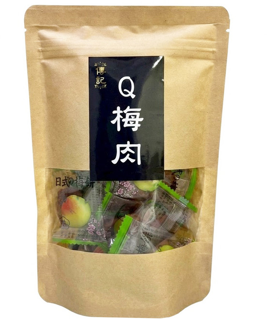 傳記 Q梅肉, 1個, 90g