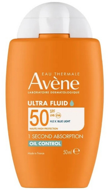 Avene 雅漾 去油光霧感防曬乳 SPF50, 1件, 50ml