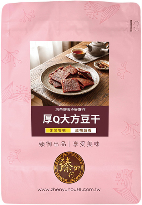 臻御行 厚Q大方豆干, 300g, 1個