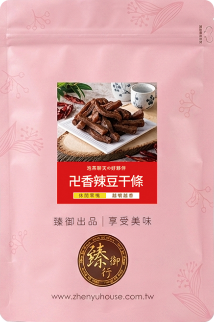 臻御行 香辣豆干條, 300g, 1個