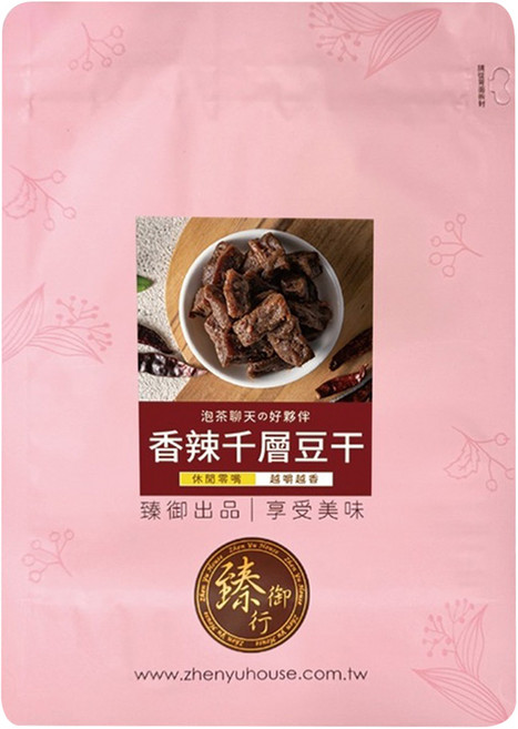 臻御行 香辣千層豆干, 300g, 1個
