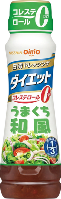 OilliO 液狀沙拉醬 1/3 和風甘味, 1個, 185ml
