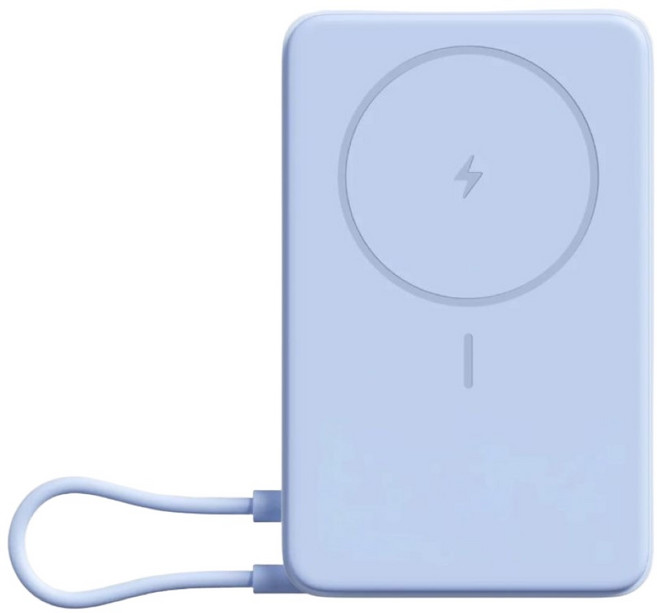 Xiaomi 小米 原廠公司貨 磁吸支架行動電源 10000 5900mAh Type-C, 水藍色, WPB1007Z