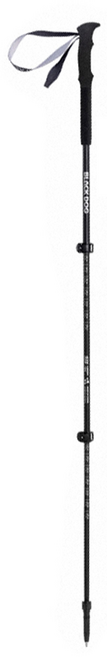 BLACK DOG 黑狗 光翼3ES 碳纖維登山杖, 夜幕黑, 1個