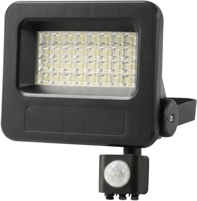 EVERLIGHT 億光 星宇感應投光燈 LED 50W 全電壓 120度, 黃光, 1件