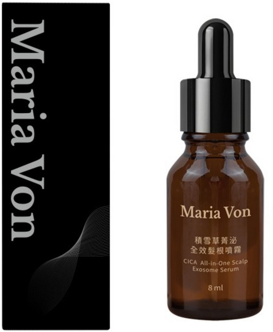 Maria Von 瑪旺 積雪草菁泌全效髮根噴霧, 1個, 8ml