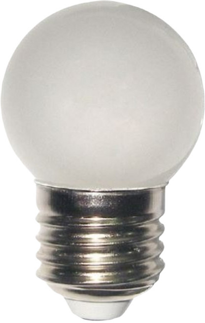 MAX STAR 太星電工 四季光LED磨砂燈泡 1W E27, 白色, 1個