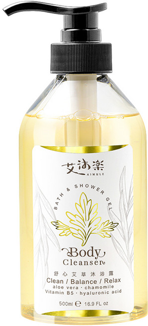 BEIWED 貝薇美學 舒心艾草沐浴露 艾沐樂, 1個, 500ml