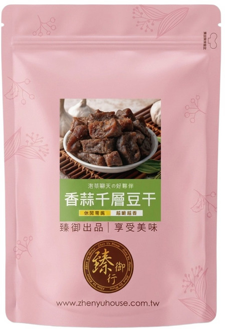 臻御行 香蒜千層豆干, 300g, 1個