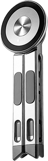 COTEetCI 哥特斯 多功能折疊磁吸筆電支架, 銀色, 1個, BS-028