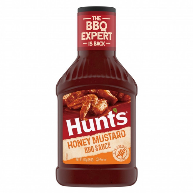 Hunt's 美式蜂蜜芥末燒烤醬 18oz, 510g, 1個