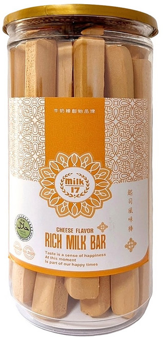 純新 Milk17 起司風味牛奶棒, 300g, 1個
