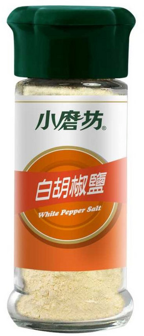 小磨坊 白胡椒鹽, 45g, 1個