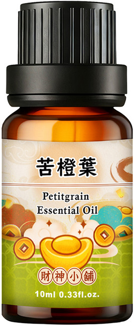 財神小舖 天然擴香單方精油, 1件, 10ml, 苦橙葉 清新微苦 草本香氣