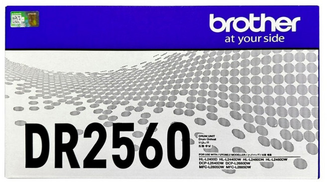 brother 兄弟牌 DR-2560 原廠感光滾筒 適用機型 HL-L2460DW/MFC-L2805DW/MFC-L2885DW 綠色 1個