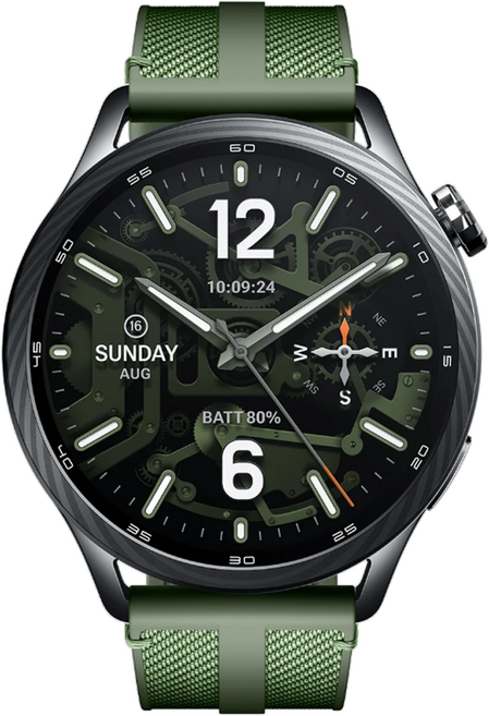Xiaomi 小米 原廠公司貨 Watch S5 46mm, 綠色, 1.43吋, GPS + 藍牙