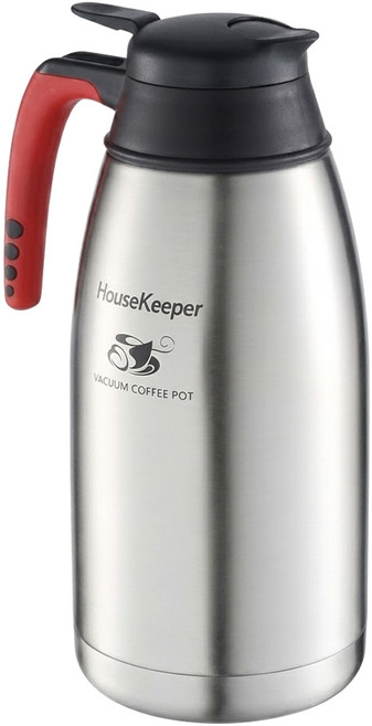 HouseKeeper 妙管家 二代真空迎賓壺 HKCF-2000S, 銀色, 1個, 2L