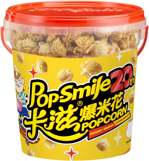 Pop-Smile 卡滋 爆米花 焦糖牛奶, 150g, 1個