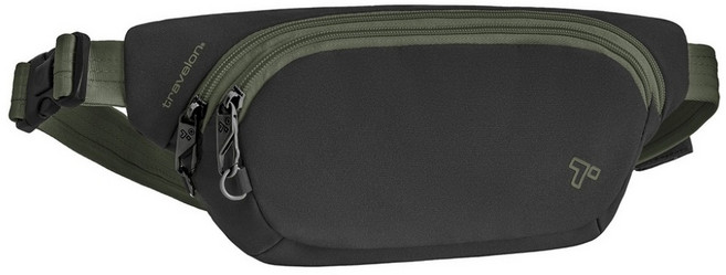 TRAVELON Voyages 3層防盜斜背腰包