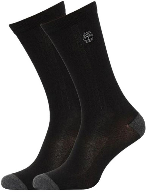 Timberland CUSHIONED CREW SOCKS 中性棉質薄款中筒襪 2雙