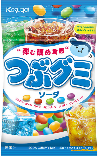 Kasugai 春日井 軟糖 汽水風味, 60g, 1個