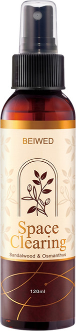 BEIWED 貝薇美學 桂花檀香淨化香氛噴霧, 1個, 120ml