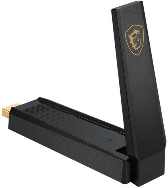MSI 微星 WiFi USB Adapter 無線網卡, 1個, AXE5400